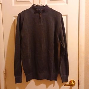 Mountain expedition sweater men's size medium nwt gray nwt